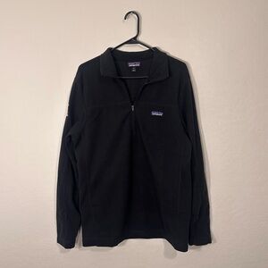 Patagonia Men’s Micro D Half Zip Fleece Medium company Logo
